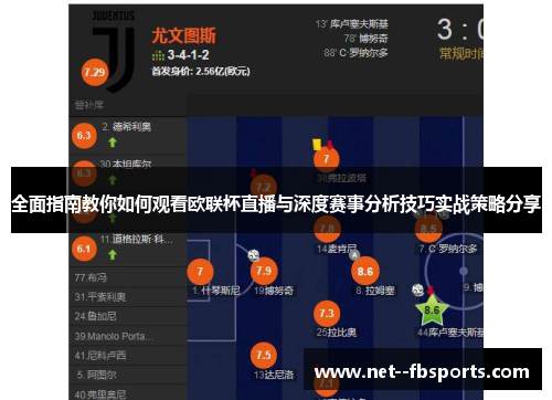 全面指南教你如何观看欧联杯直播与深度赛事分析技巧实战策略分享